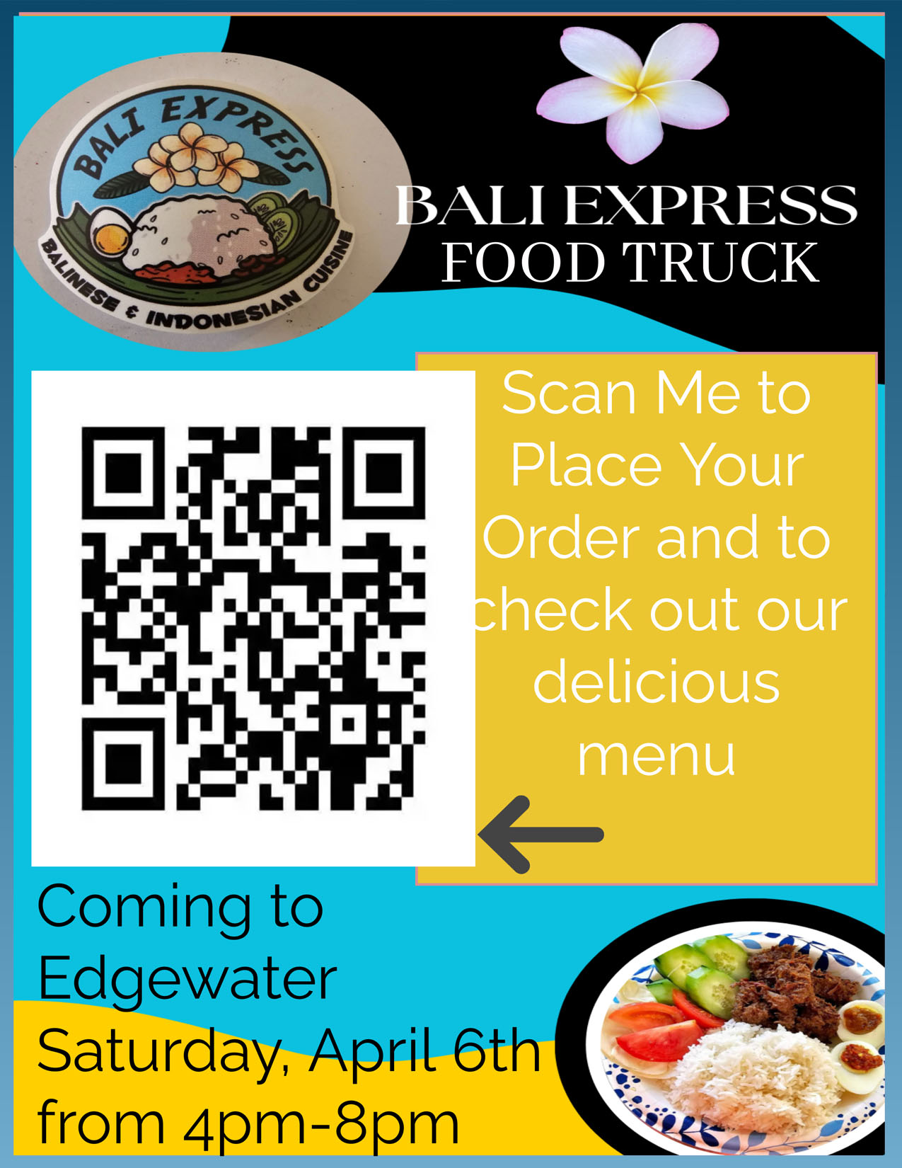Bali Express Food Truck April 6, 2024