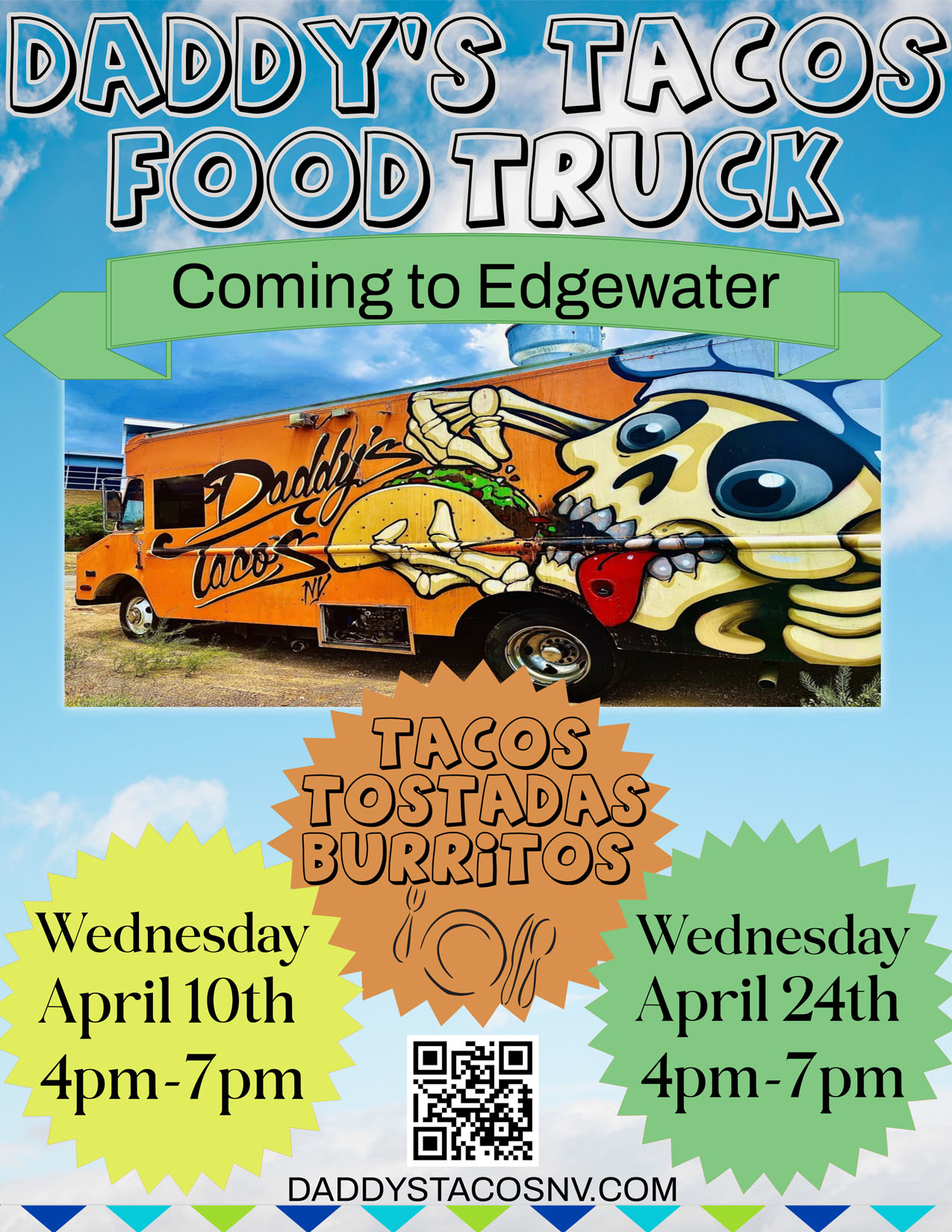 Daddy's Tacos Food Truck April 2024