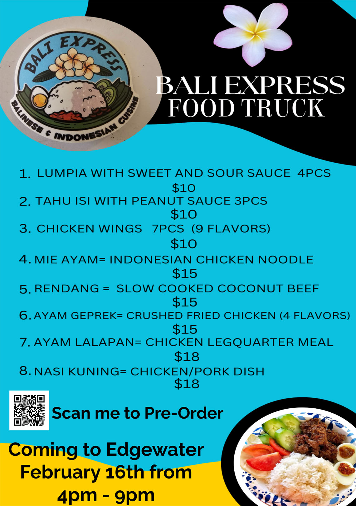 Bali Express Food Truck Ad